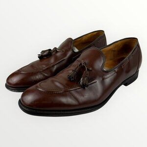 CHURCHs Custom Grade Mens Leather Penny Loafers Tassel Dress Shoes Brown Sz 11 C